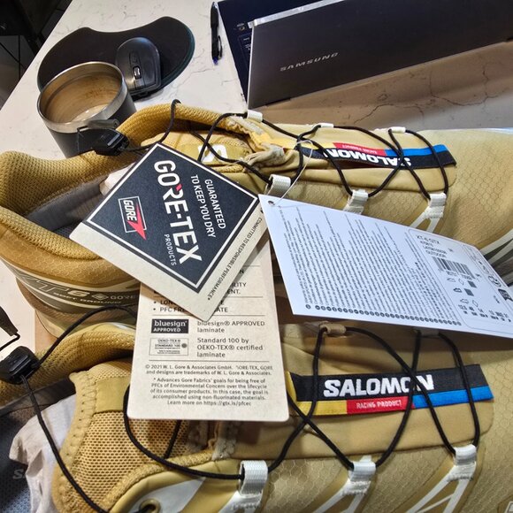 Salomon XT-6 GORE-TEX Antelope Icicle Portabella L47581000 Men's Size 13 NEW - Picture 2 of 15